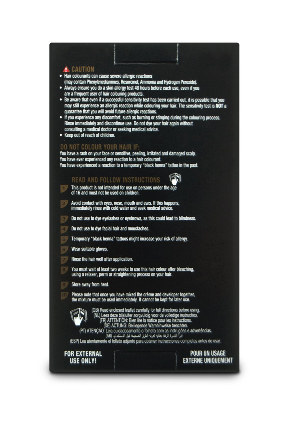 Revlon Realistic Vivid Colour Protein Infused Permanent Color Hair Dye with Color Lock Technology, Jet Black 110ml Beauty & Personal Care REVLON