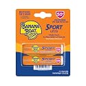 Banana Boat Sport Ultra SPF 50 Lip Sunscreen Twin Pack SPF Lip Balm Pack, Banana Boat Lip Balm SPF 50, Oxybenzone Free Sunscreen, Lip Sunblock, Travel Beauty & Personal Care Banana Boat