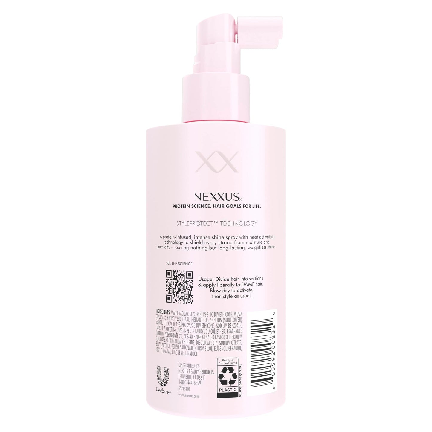 Nexxus Epic Shine Anti-Humidity Spray Heat Protection for Long Lasting, Weightless Shine, with StyleProtect Technology 8 oz Beauty & Personal Care Nexxus