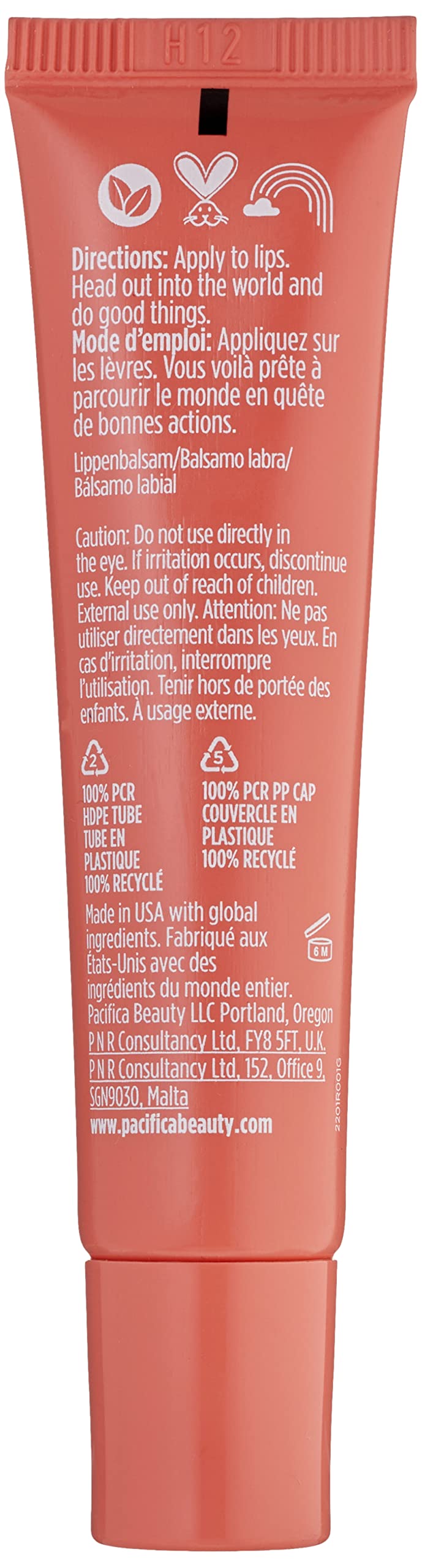 PACIFICA Wake Up Beautiful Complex Lip Balm, 0.5 OZ Beauty & Personal Care Pacifica