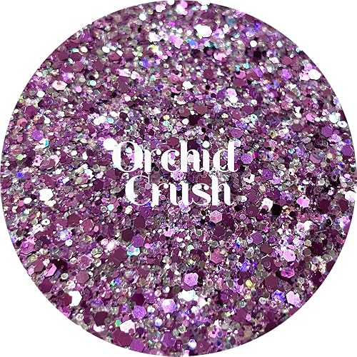 Purple Polyester Glitter | Craft Glitter | Glitter for Arts & Crafts | Tumblers | Cosmetics | Nails | Epoxy Resin Art | Slime | DIY | Body Glitter | 1 Beauty & Personal Care Glitter Heart Co.