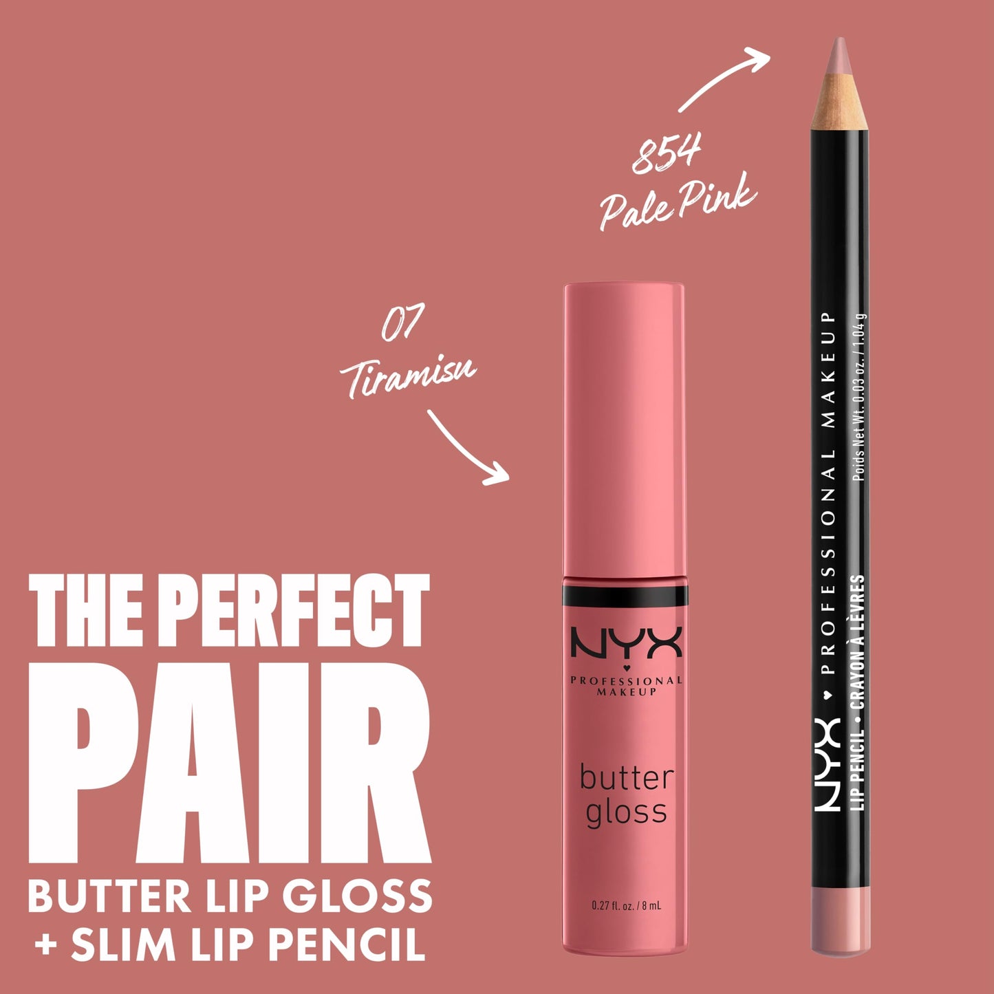 NYX PROFESSIONAL MAKEUP Butter Gloss, Non-Sticky Lip Gloss - Tiramisu (Brown) Beauty & Personal Care NYX PROFESSIONAL MAKEUP