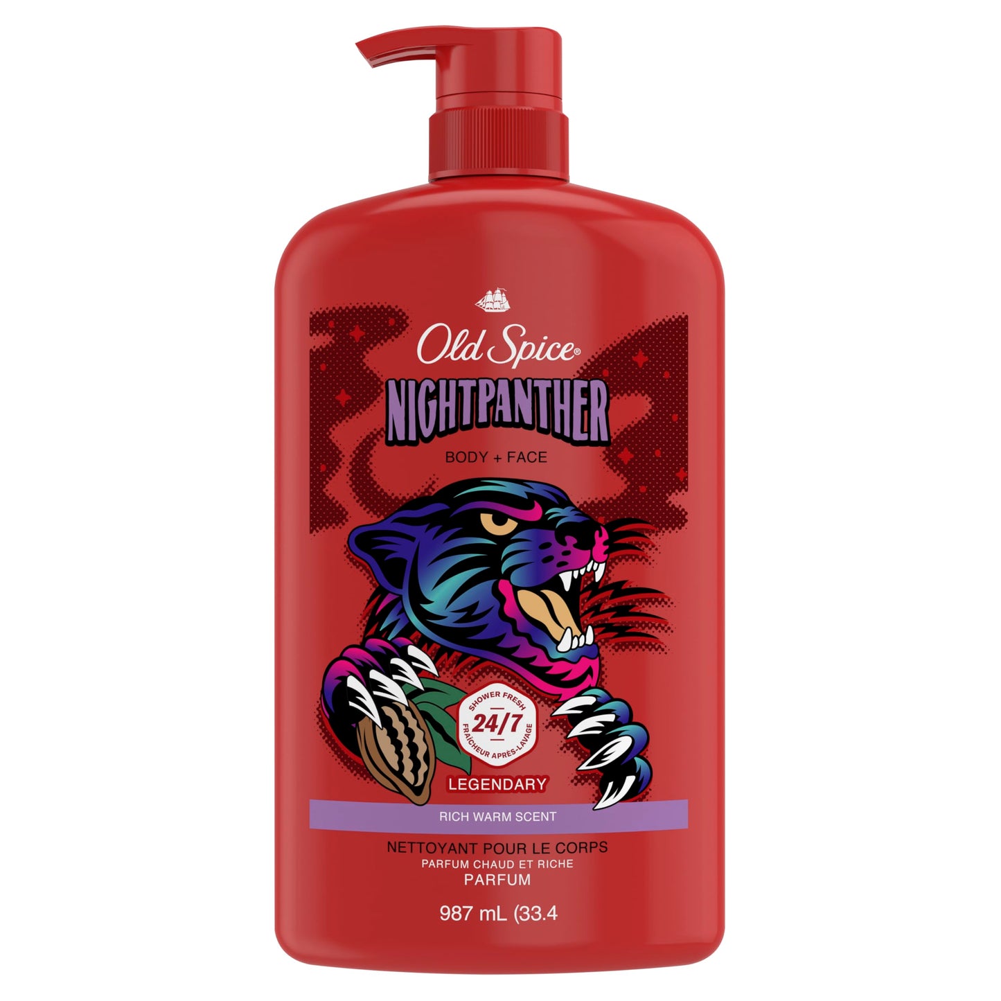 Old Spice Cleansing Body Wash for Men, 3X Defense, 24/7 Shower Fresh with Lasting Scent, 2 in 1 Body and Face Wash, Daily Men’s Wash and Shower Gel Beauty & Personal Care Old Spice