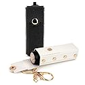Adorila 2 Pack Lipstick Case, Soft Leather Lipstick Holder for Women, Portable Lip Balm Sleeve Pouch (Black & White) Beauty & Personal Care Adorila
