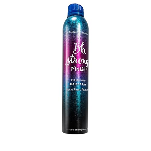 Bumble and bumble. Strong Finish Firm Hold Hairspray | Firm Hold + Brushable Finish | Curly, Wavy, Straight, 10 Ounce Beauty & Personal Care Bumble and bumble.