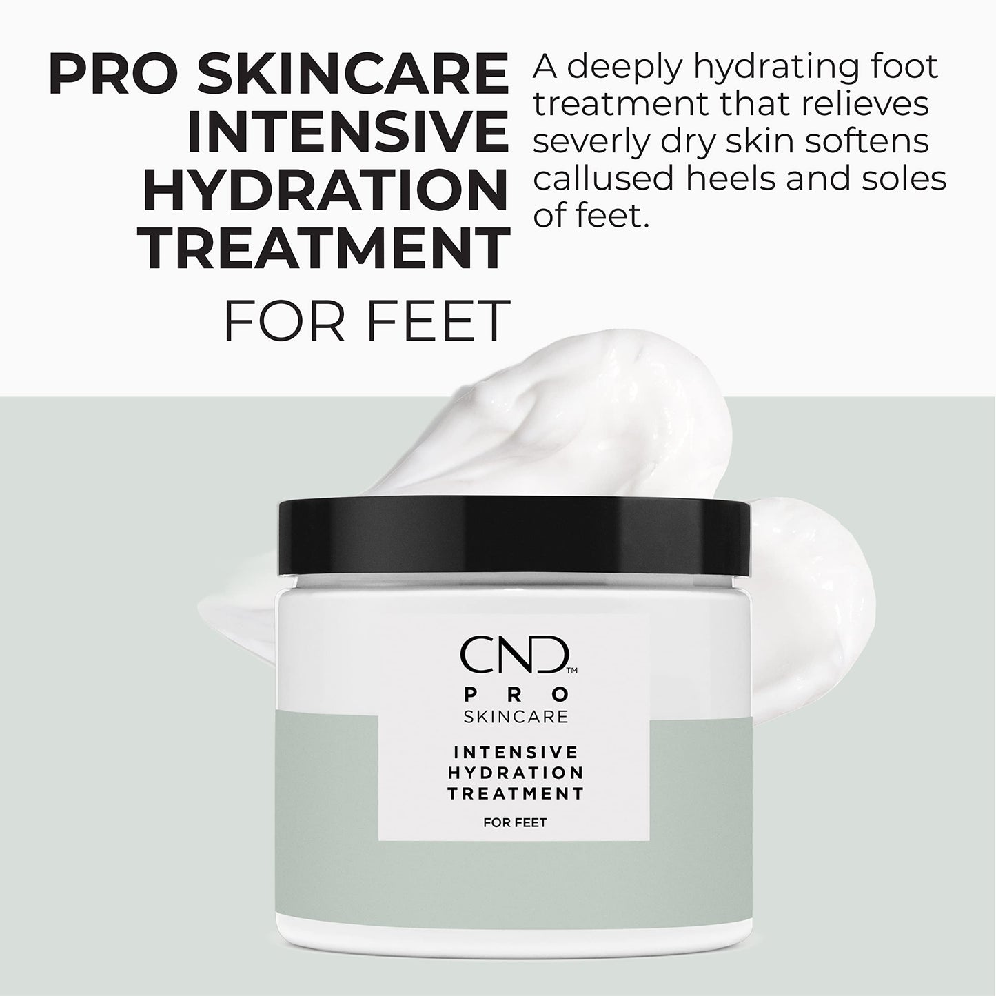 CND Pro Skincare Intensive Hydration Treatment for Feet, Relieves Severely Dry Skin on Soles and Heels, 15 Fl Oz Beauty & Personal Care CND