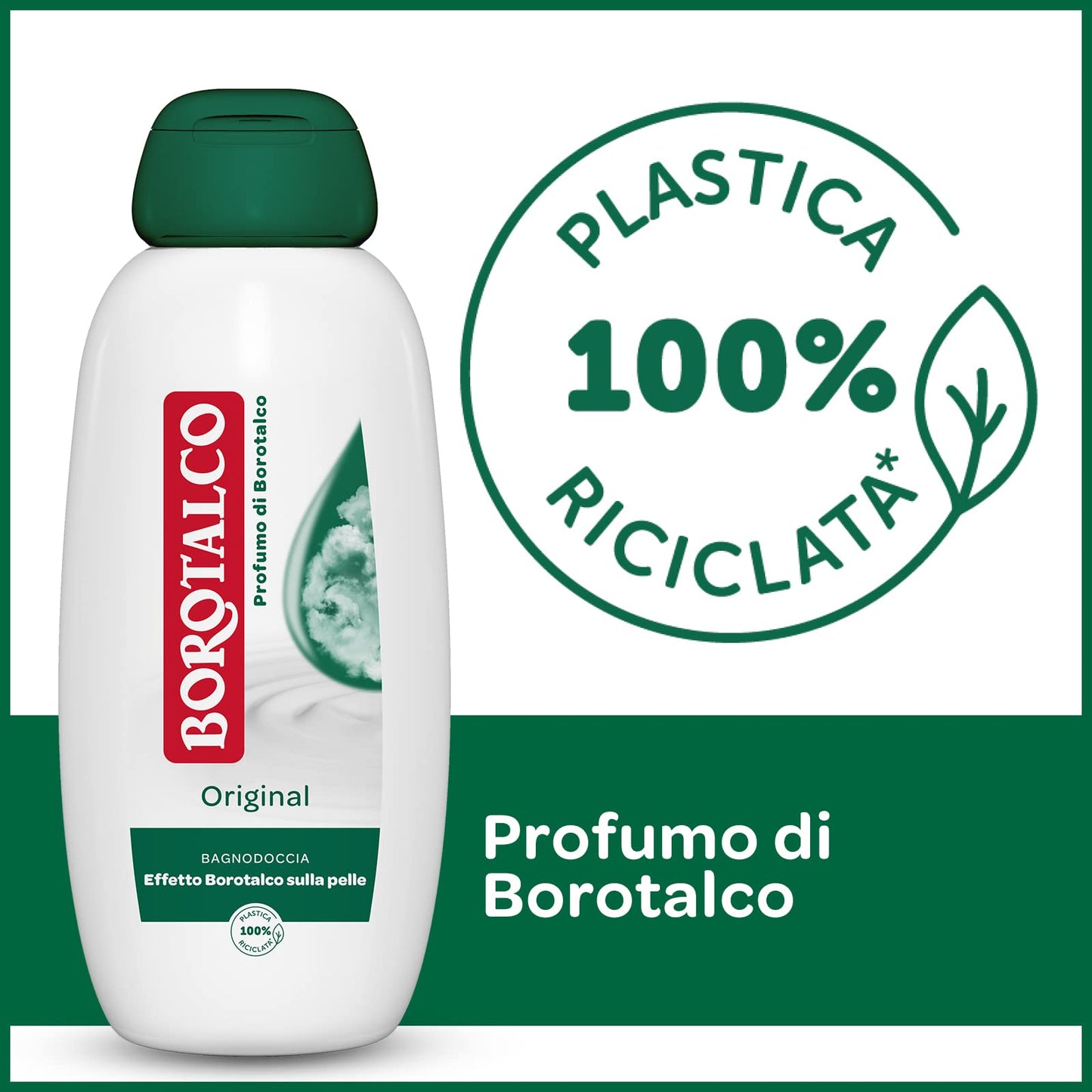 Borotalco Bath Foam Original 20.28fl.oz 600ml Beauty and Personal Care Borotalco