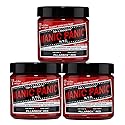 MANIC PANIC Classic Pillarbox Red Semi Permanent Hair Color - True Red Hair Dye for Women & Men That Lasts 4-6 Weeks - Vegan, Ammonia & Cruelty-Free Beauty & Personal Care MANIC PANIC