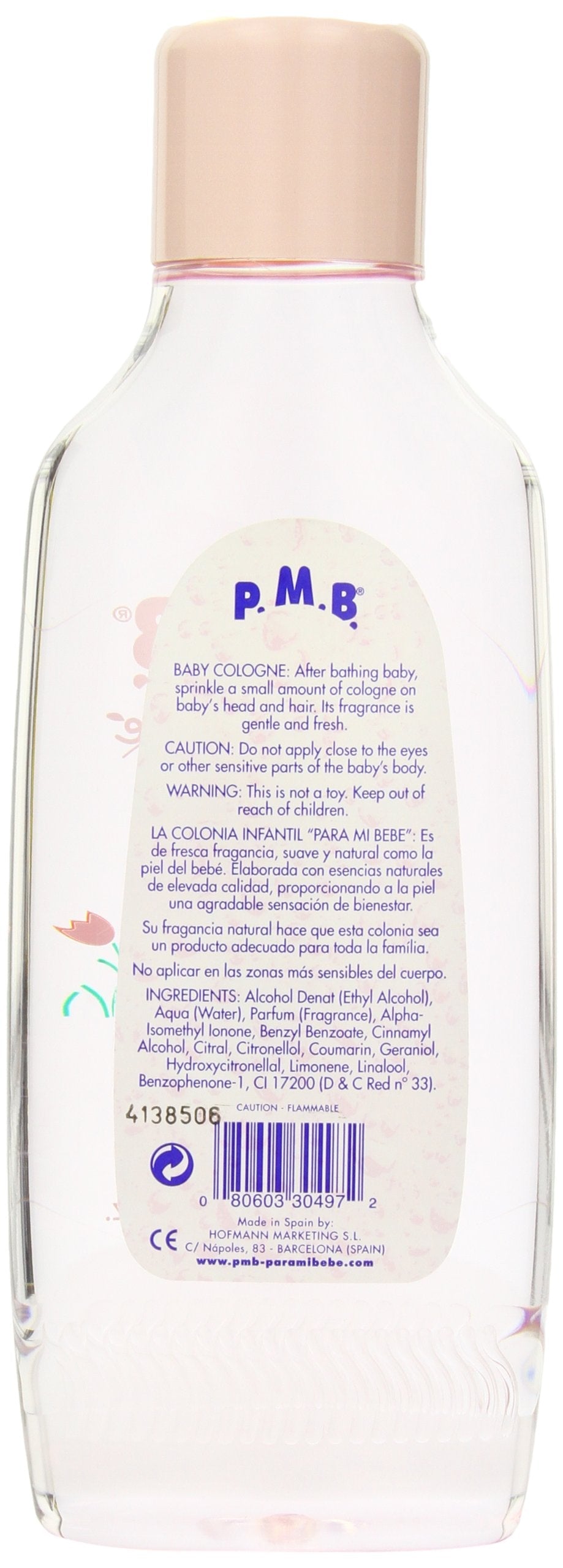 Para Mi Bebe Splash Cologne Girls, 25 oz Beauty & Personal Care Para Mi Bebe