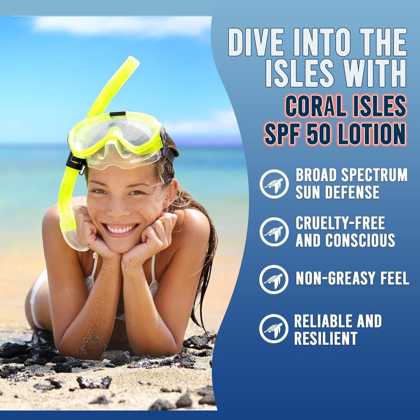 Coral Isles by Rocky Mountain Sunscreen | SPF 30 Lotion | Broad Spectrum UVA/UVB Protection | Hawaii Reef-Safe Act Compliant | Oxybenzone & Octinoxate Beauty and Personal Care Coral Isles
