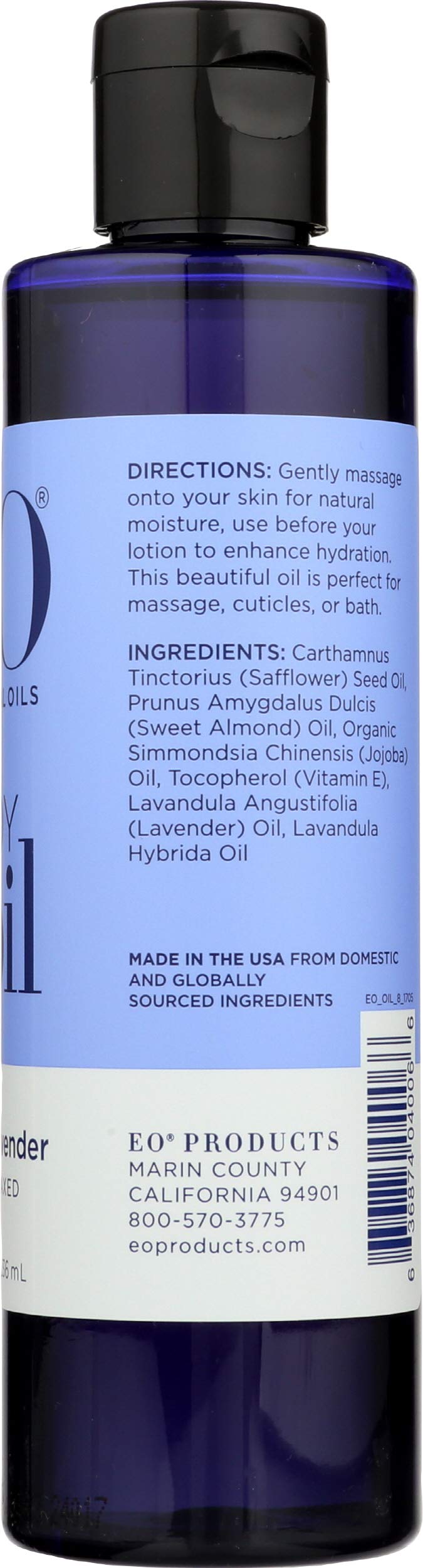 Body Oil, French Lavender - 8 fl. oz (236 ml) by EO Products Beauty & Personal Care EO