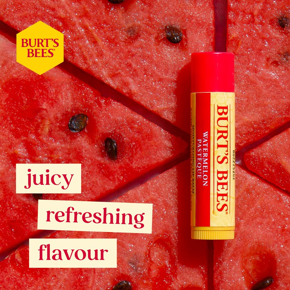Burt's Bees Lip Balm Pomegranate + Watermelon + Strawberry Lemonade Beauty and Personal Care Burt's Bees