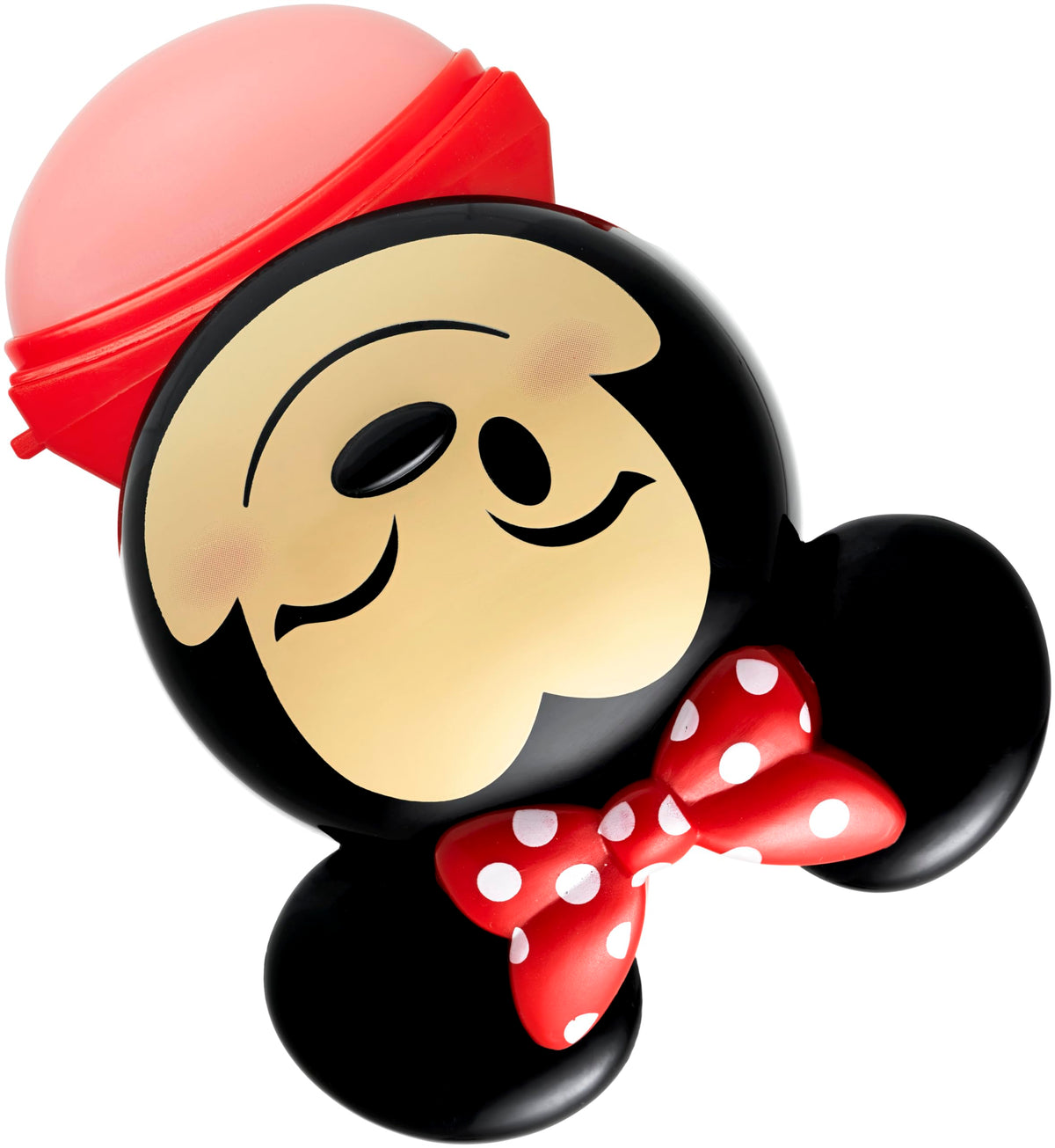 Lip Smacker Disney Minnie Mouse Emoji Lip Balm, Strawberry Lemonade Flavored, Clear, For Kids Beauty & Personal Care Lip Smacker