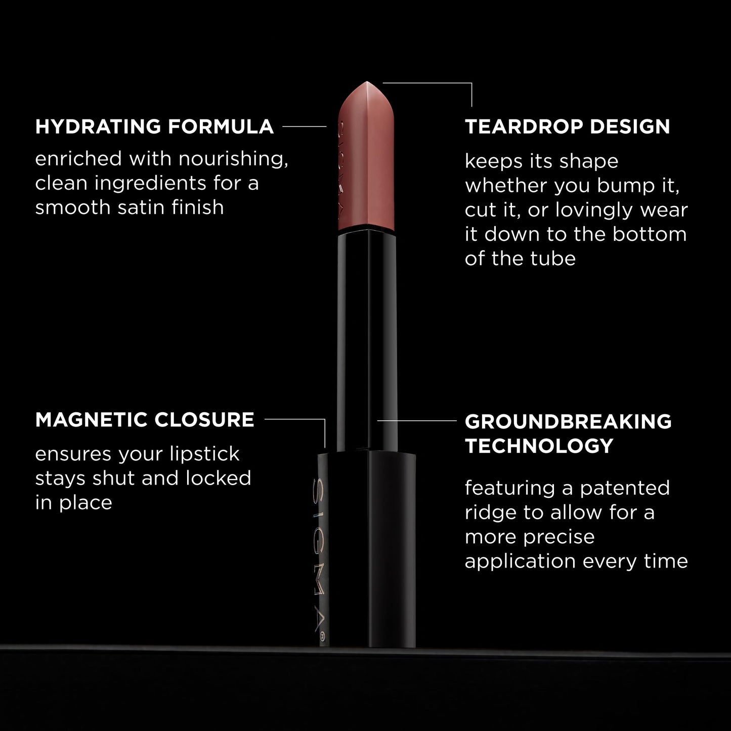 Sigma Beauty Infinity Point Lipstick - New Mod Beauty & Personal Care Sigma Beauty