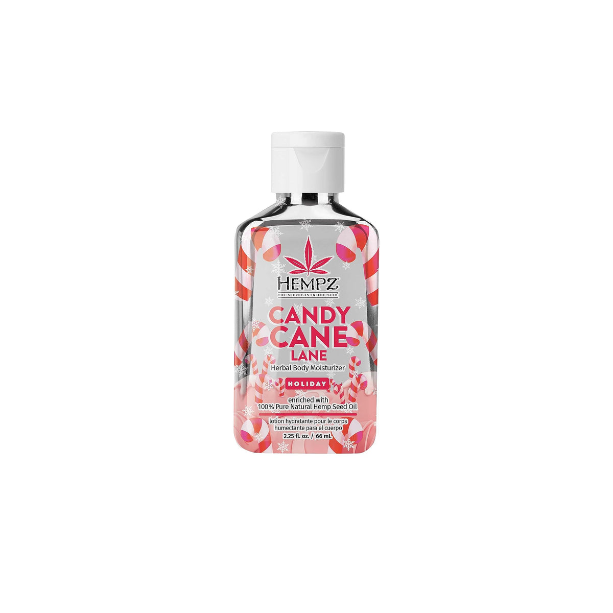 Hempz Limited Edition Peppermint Candy Cane Herbal Body Lotion Moisturizer (2.25 Oz) - Holiday Body Lotion for Women or Men with Dry or Sensitive Skin Beauty & Personal Care Hempz