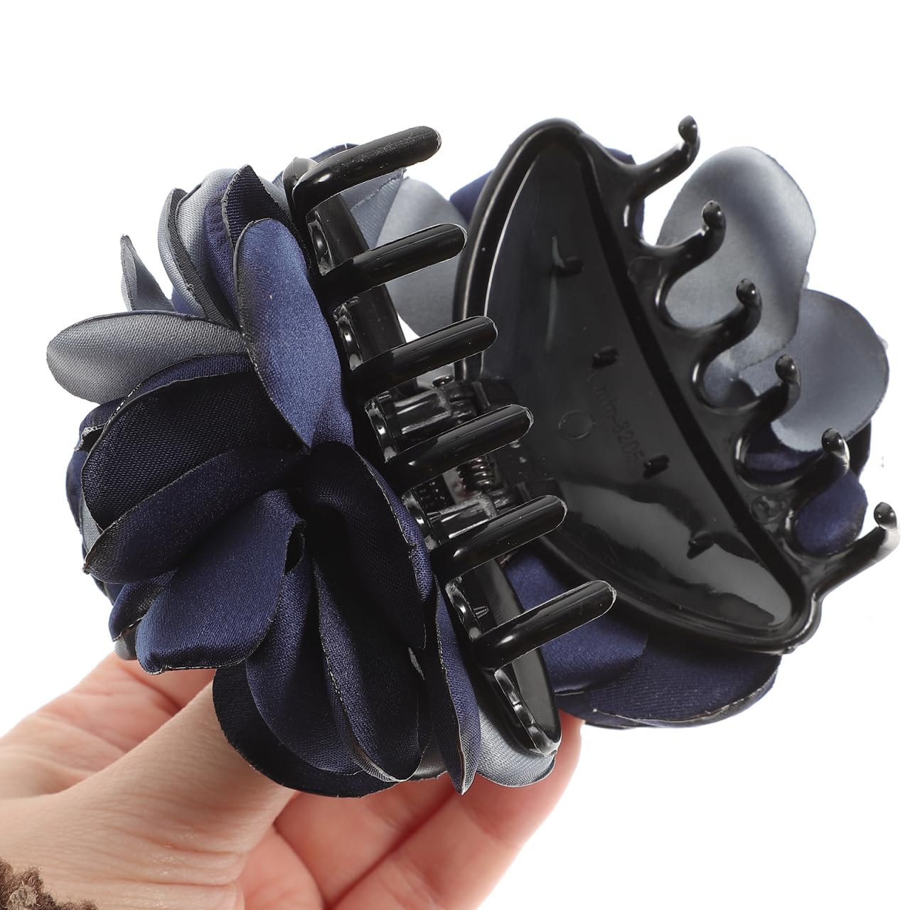 Lurrose 4Pcs Ribbon Hair Claws Large Claw Clamps Rose Flower Bow Jaw Hair Clip Barrette Ponytail Holders for Girls Women Beauty & Personal Care Lurrose