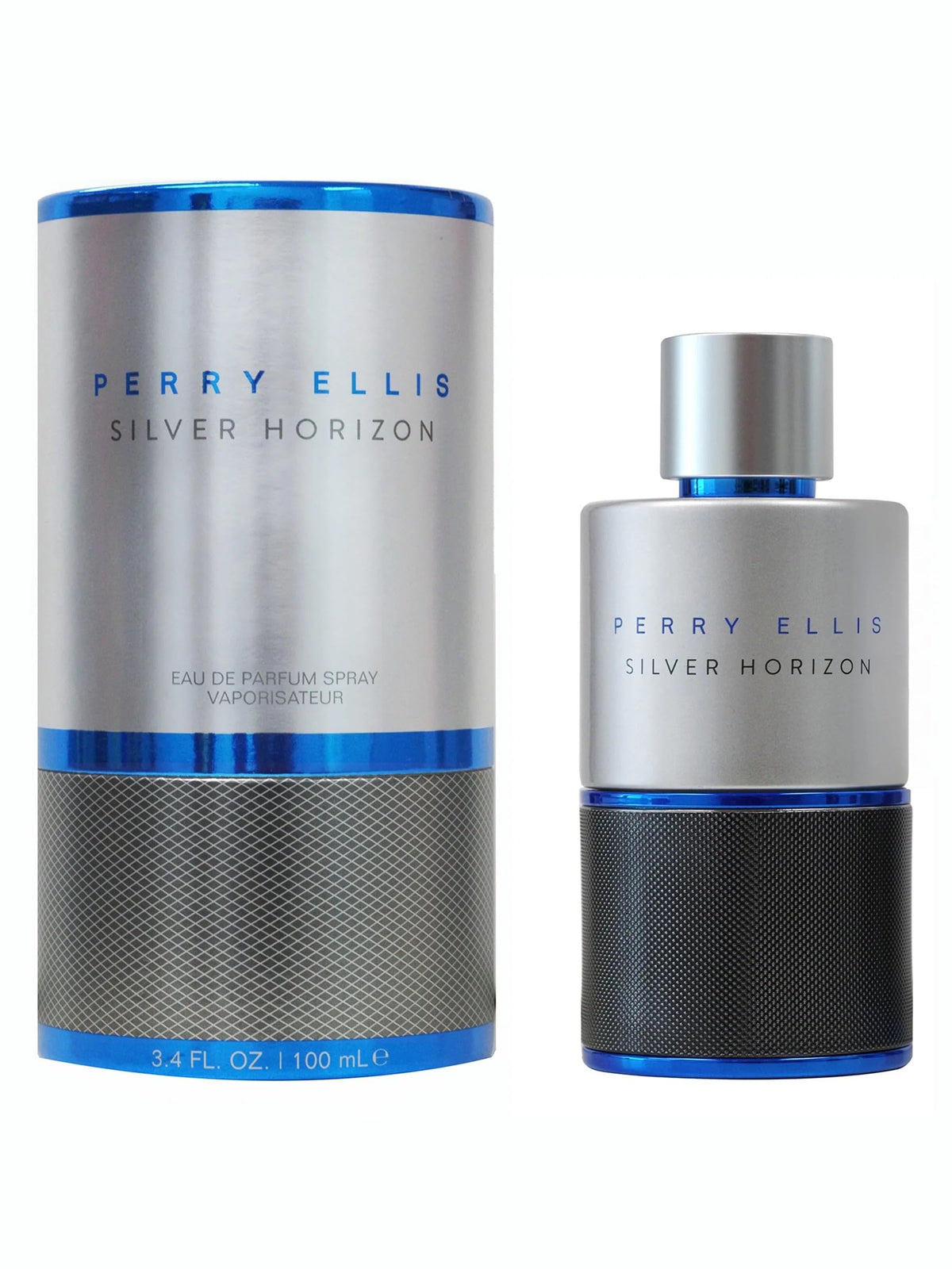 Perry Ellis Silver Horizon Eau De Parfum Spray for Men, 3.4 Fl Oz (100 mL)