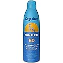 Coppertone Complete Sunscreen Spray, SPF 50 Sunscreen Spray, Body Sunscreen, 5.5 Oz Beauty & Personal Care Coppertone