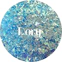 Blue Polyester Glitter | Craft Glitter | Glitter for Arts & Crafts | Tumblers | Cosmetics | Nails | Epoxy Resin Art | Slime | DIY | Body Glitter | 1 Beauty & Personal Care Glitter Heart Co.