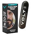 VOLT Grooming Temporary Instant Beard Color for Men, Quick Drying Plant-Based Brush On Beard, Mustache & Eyebrow Color, Sensitive Skin Safe, Burnt Beauty & Personal Care VOLT