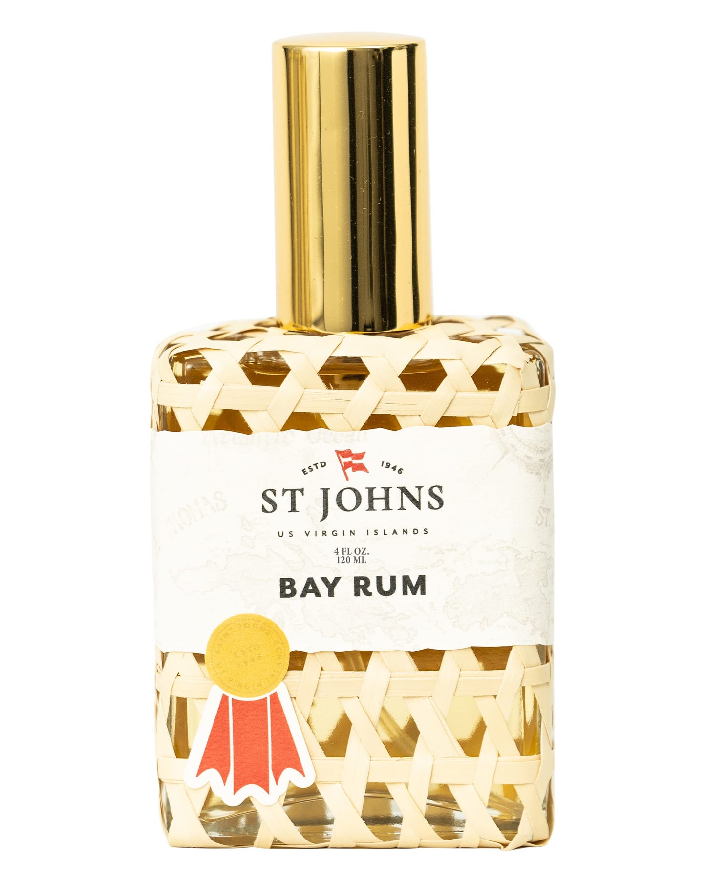 St. John Bay Rum Aftershave and Cologne - Made with Bay Leaves from The Virgin Islands - Bay Leaf After Shave Fragrance for Men - (4 oz) Beauty and Personal Care St. John