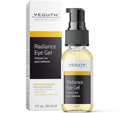 YEOUTH Under Eye Gel with Hyaluronic Acid, Skin Care Targets The Appearance of Puffiness, Dark Circles & Under Eye Bags, Revitalizing Hydrating Beauty & Personal Care YEOUTH