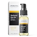 YEOUTH Under Eye Gel with Hyaluronic Acid, Skin Care Targets The Appearance of Puffiness, Dark Circles & Under Eye Bags, Revitalizing Hydrating Beauty & Personal Care YEOUTH