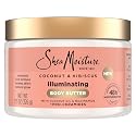 SheaMoisture Illuminating Body Butter with Coconut & Hibiscus, Niacinamide and Pro-Ceramides, Renewing Skin’s Natural Glow, 48H Moisturizing 11.5 oz Beauty & Personal Care Shea Moisture