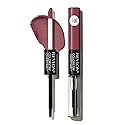 Revlon Liquid Lipstick with Clear Lip Gloss, ColorStay Overtime Lipcolor, Dual Ended with Vitamin E, 270 Relentless Raisin, 0.07 Fl Oz Beauty & Personal Care REVLON