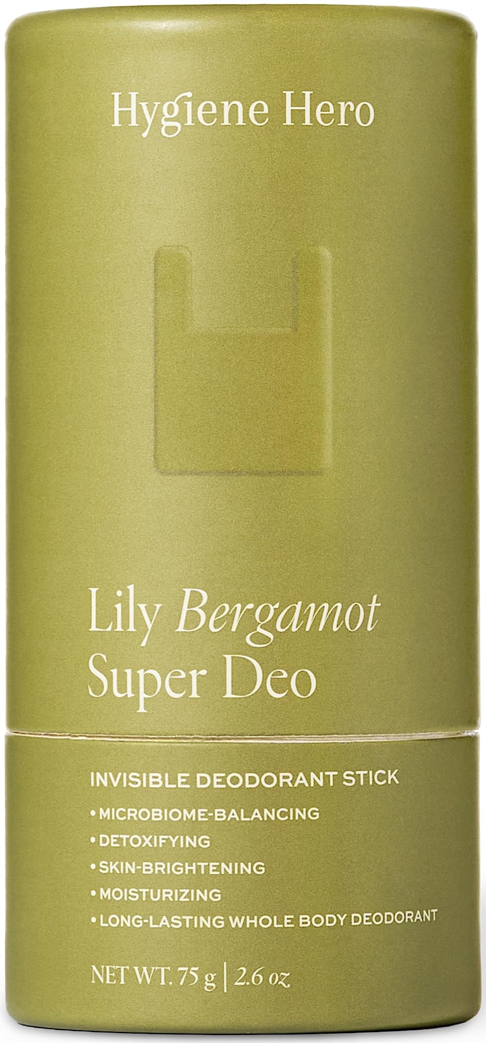 Hygiene Hero Super Deo - Invisible Deodorant Stick - Natural Deodorant for Men and Women - Aluminium Free - Mitigate Ingrown Hair (Lily Bergamot) Beauty and Personal Care Hygiene Hero