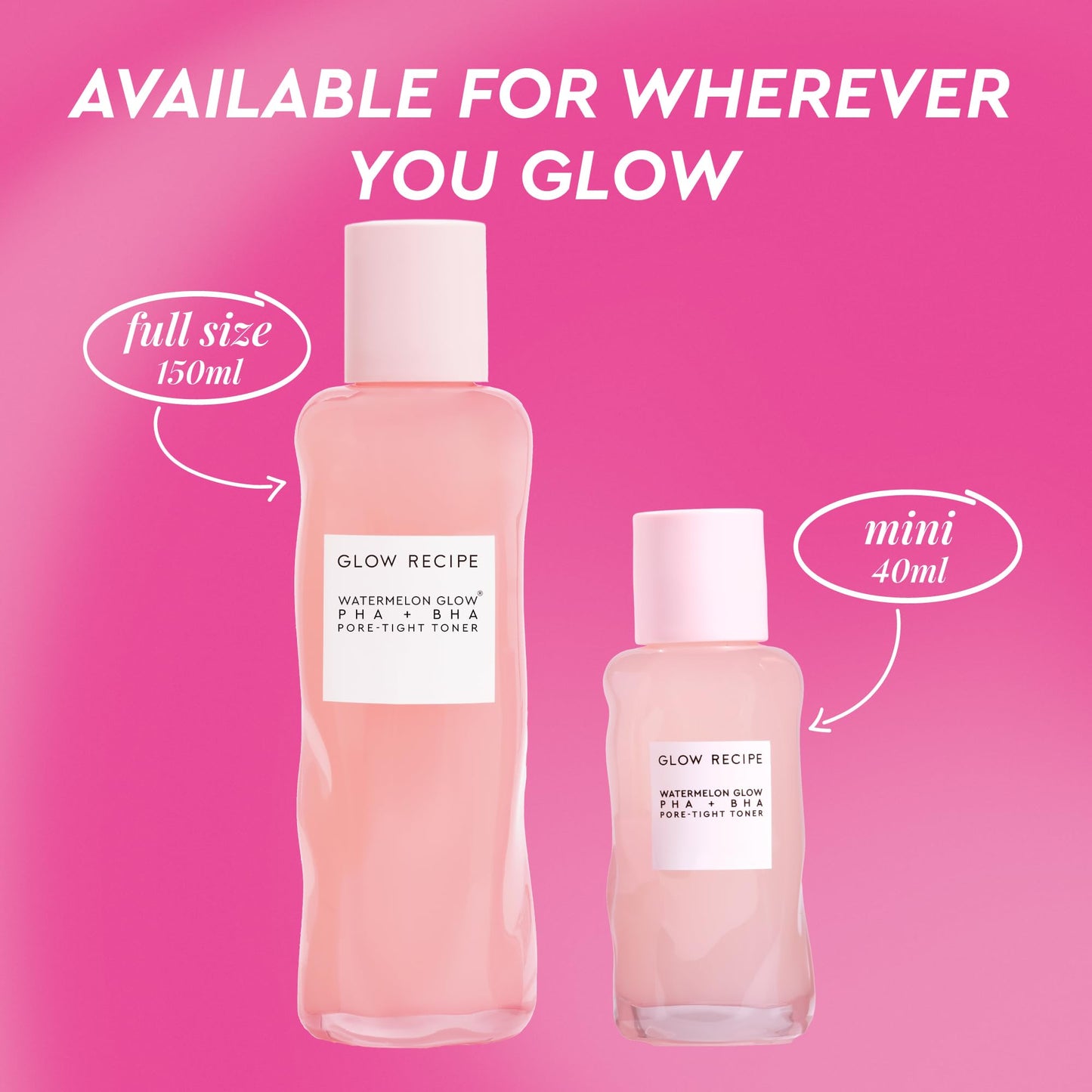 Glow Recipe PHA + BHA Face Toner, Korean Exfoliating Toner for Pores, Gentle Chemical Exfoliant + Hydrating Toner, Watermelon, Cactus Water + Glycerin Beauty & Personal Care Glow Recipe