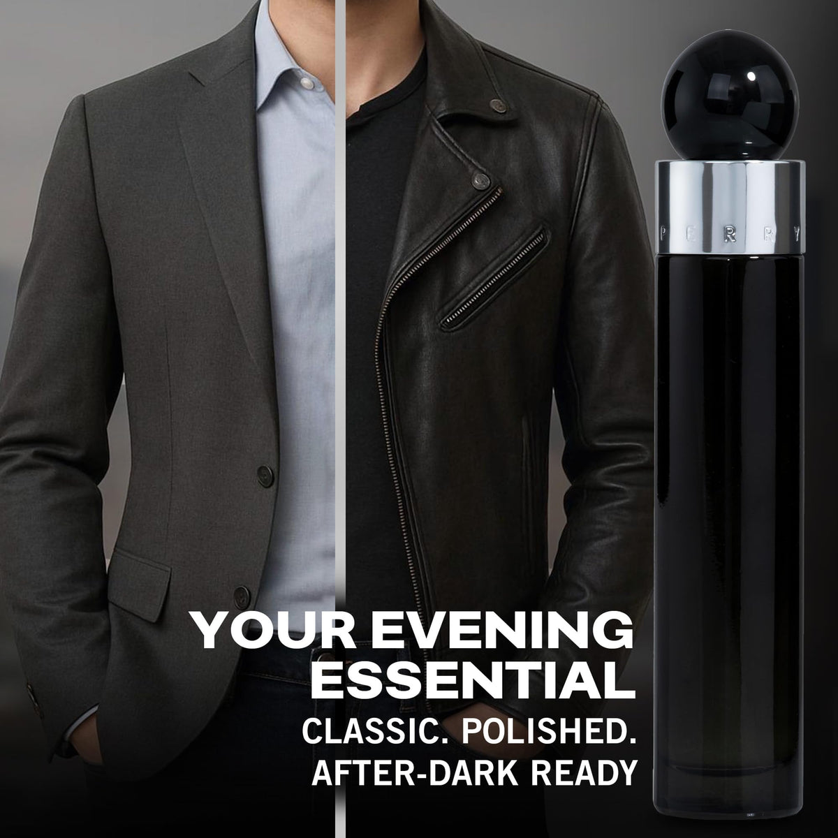Perry Ellis 360° Black Eau De Toilette Spray for Men - Mens Cologne, Long Lasting Perfume, EDT, Fragrance with Notes of Ginger, Cardamom & Tobacco Beauty & Personal Care Perry Ellis