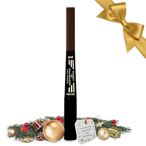 EBIN NEW YORK Secret of Pharaoh Dual Eyebrow Pencil & Mascara Natural Espresso | 2-in-1 Brow Pencil & Gel | Water-Resistant, Long-Lasting, Natural Beauty & Personal Care EBIN NEW YORK
