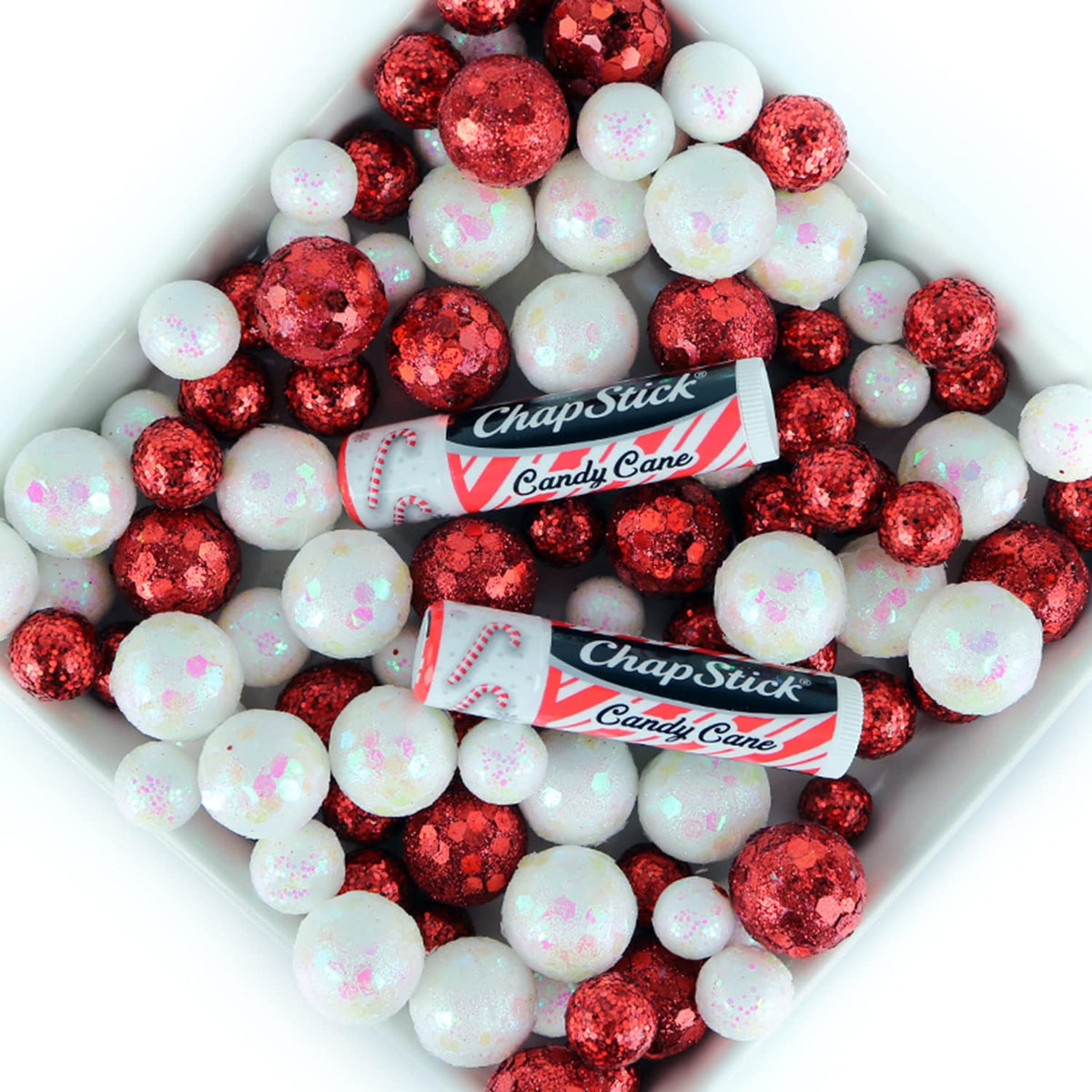 ChapStick Candy Cane Peppermint Lip Balm Tube, Candy Cane Lip Balm and Lip Moisturizer for Lip Care - 0.15 Oz Beauty & Personal Care ChapStick