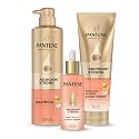 Pantene Abundant & Strong 3-Piece Regimen with B5 Complex + Niacinamide, Shampoo (13.5 oz), Conditioner (8 oz), Serum (2 oz) for Hair Loss, Thinning Beauty & Personal Care Pantene