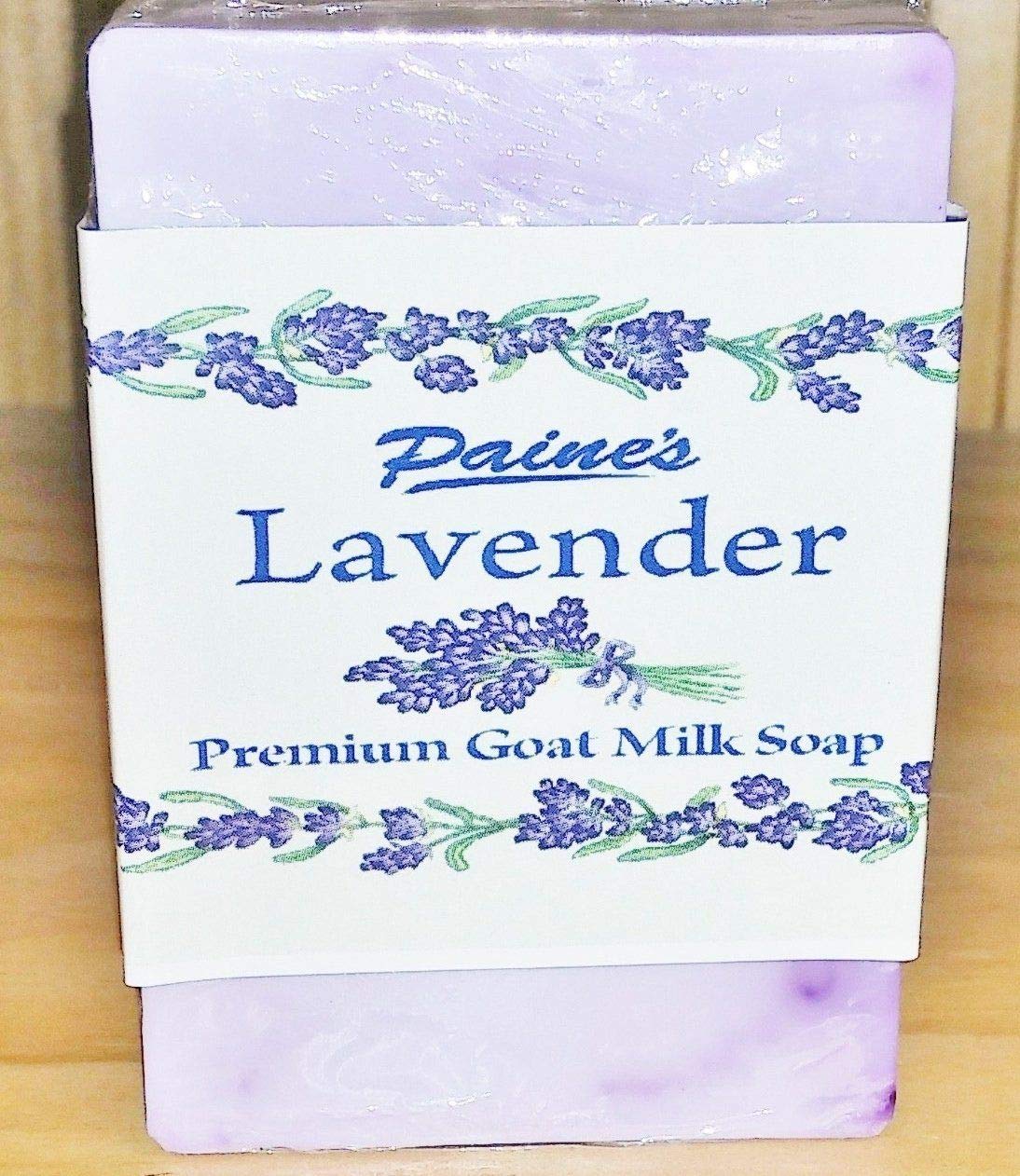 Paine's Lavender Premium Goat Milk Soap 4.5 oz bar Maine made natural Beauty & Personal Care Paine's