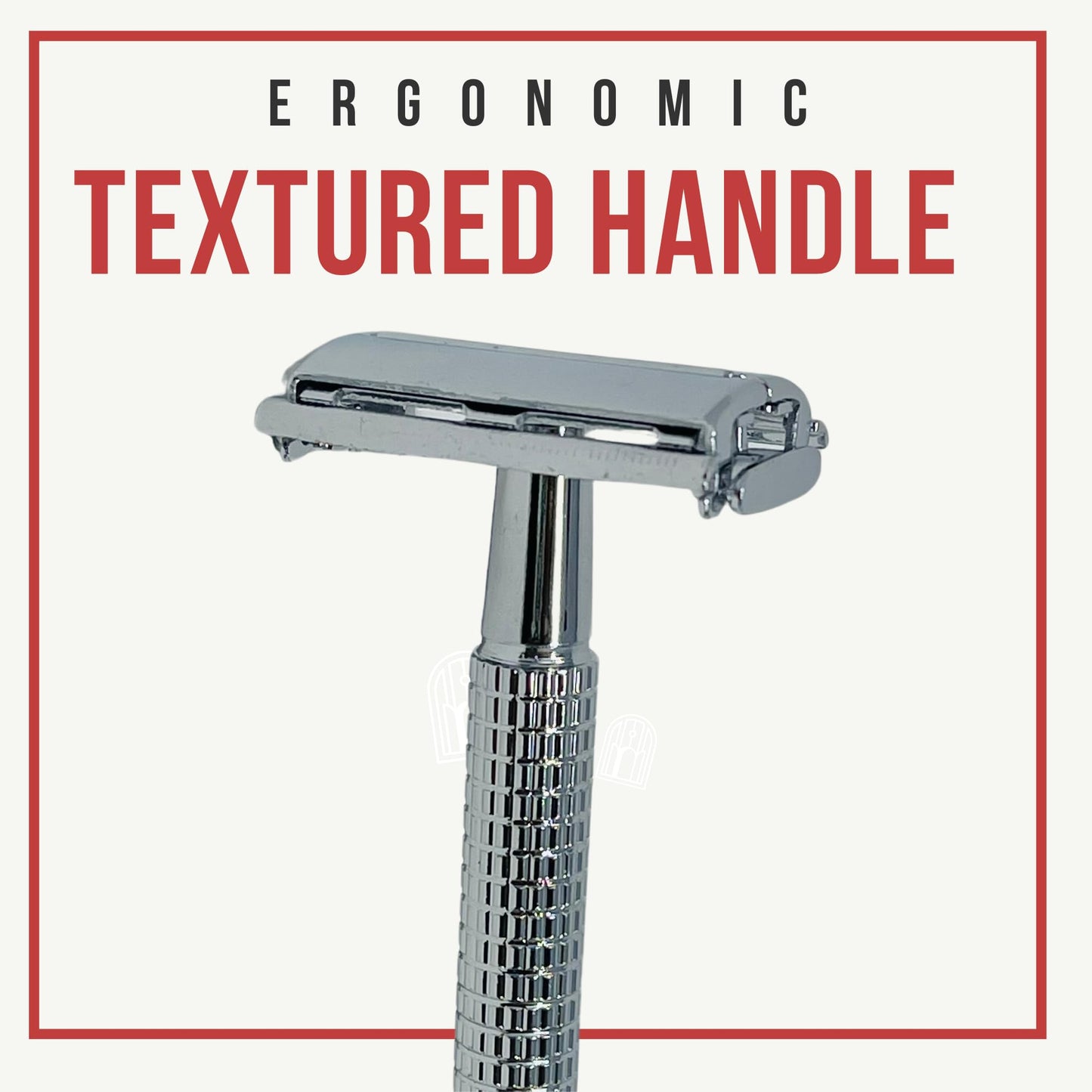 GENTS Long Handle Classic Double Edge Safety Razor - Butterfly Open Razor 10 Stainless Steel Double Edge Blade Refills - Close, Clean Shaving Razor Beauty and Personal Care G.B.S