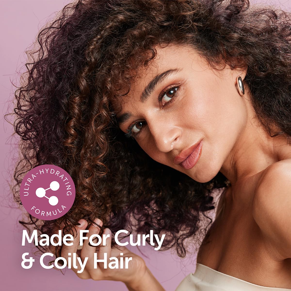 Curl E.Q. Hydrating Curl Cream for Curly & Coily Hair, with Coconut Oil, Sulfate, Paraben & Silicone Free, 8 fl oz Beauty & Personal Care Curl E.Q.