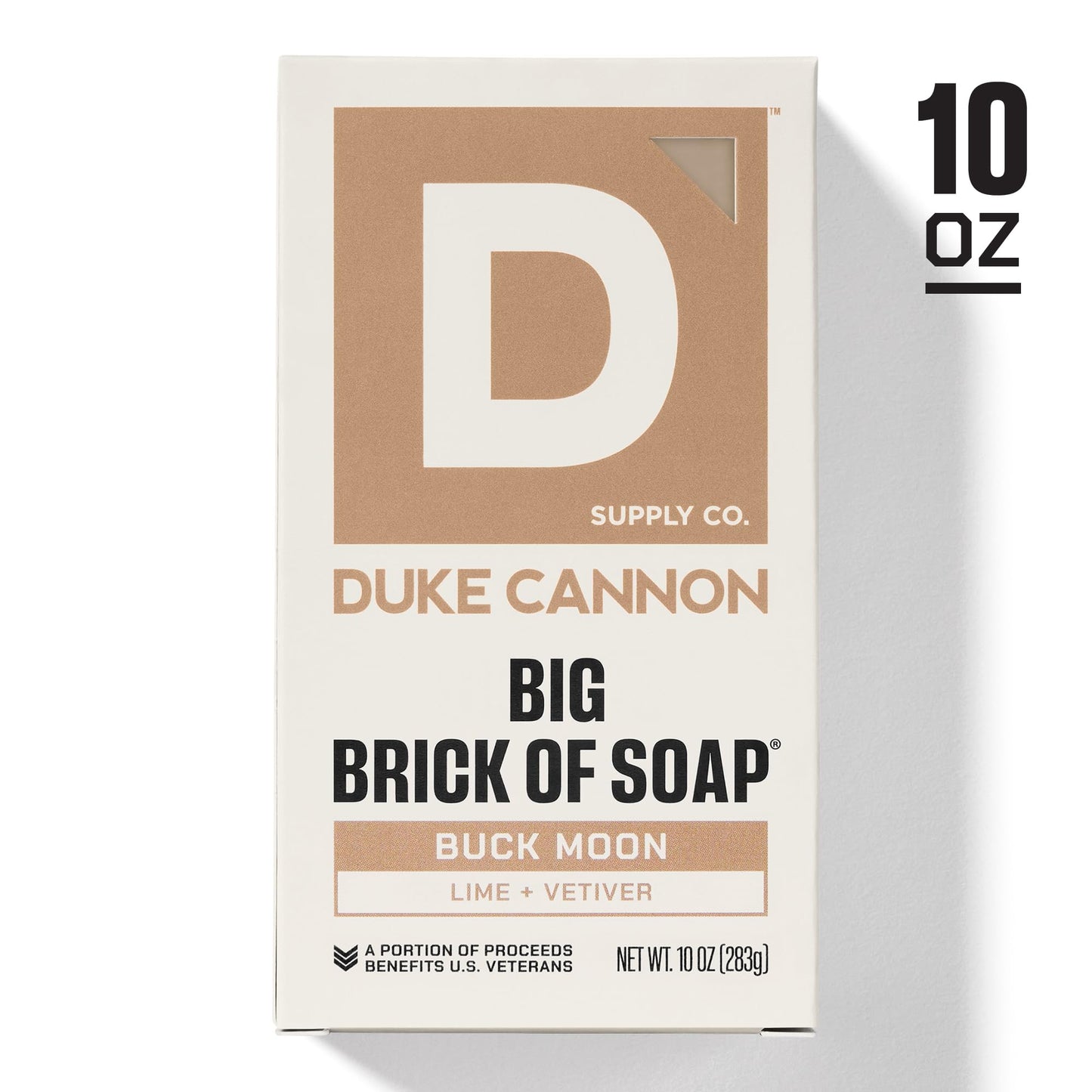 Duke Cannon Supply Co. Extra Large Bar Soap - Men's Natural Soap with Masculine Scents - Lime + Vetiver - Made in the USA with Domestic & Globally Beauty & Personal Care Duke Cannon Supply Co.