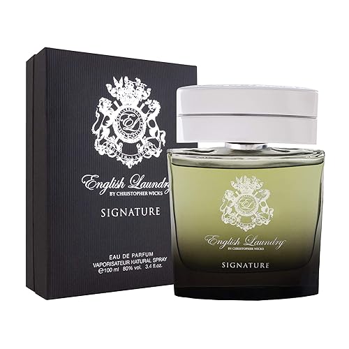 English Laundry Signature Eau de Parfum, 3.4 Fl Oz Beauty & Personal Care English Laundry