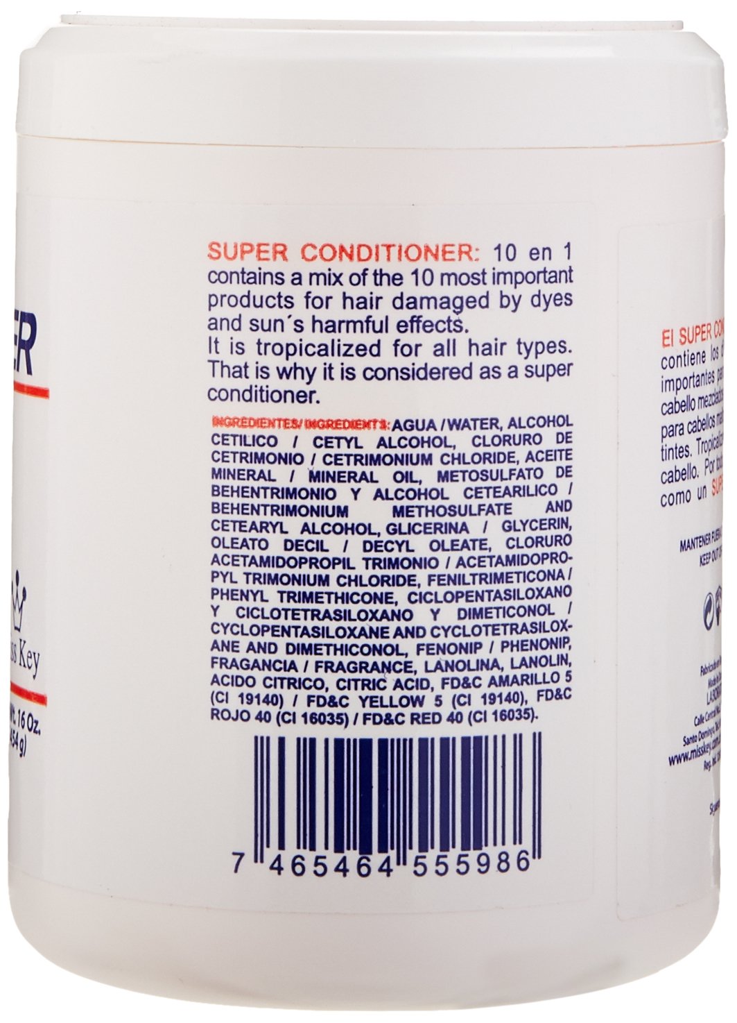 Miss Key Super Conditioner, 16 Ounce Beauty & Personal Care Miss Key