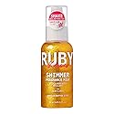 Ruby Kisses Shimmer Fragrance Body and Hair Mist Spray, Vanilla Glitter Body Perfume Spray, Skin Perfume, Liquid Illuminator Highlighter for Skin Beauty & Personal Care Ruby Kisses