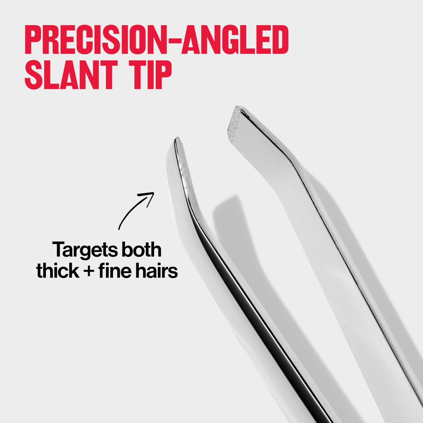 Revlon Multipurpose Hair Removal Tweezer, High Precision Slant Tip Tweezers for Men, Women & Kids, Stainless Steel (Pack of 1) Beauty & Personal Care REVLON