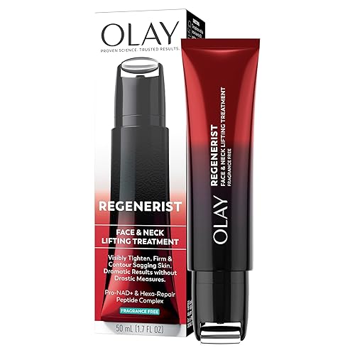 Olay Regenerist Neck and Face Roller, Neck Cream for Tightening and Firming, Anti-Aging Moisturizer for Women, Anti-Wrinkle Serum, Face Lift Cream Beauty & Personal Care Olay
