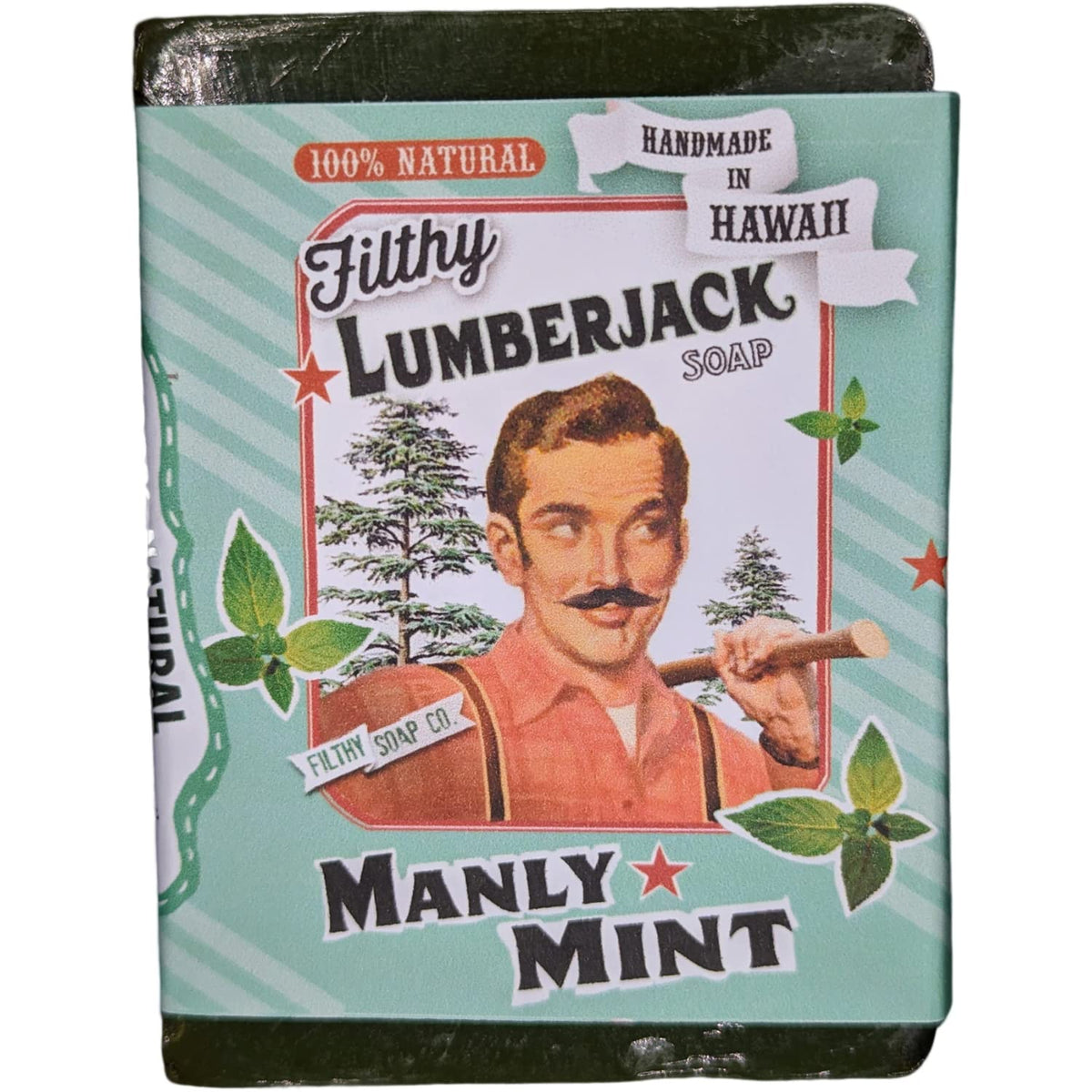 FILTHY FARMGIRL Manly Mint Soap, 1 EA Beauty & Personal Care Filthy Farmgirl