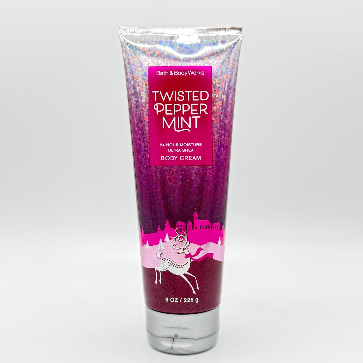 Bath & Body Works Twisted Peppermint 4-Piece Set - Includes: Body Wash, Ultra Shea Body Cream, Body Lotion, and Fine Fragrance Mist Beauty and Personal Care Bath & Body Works