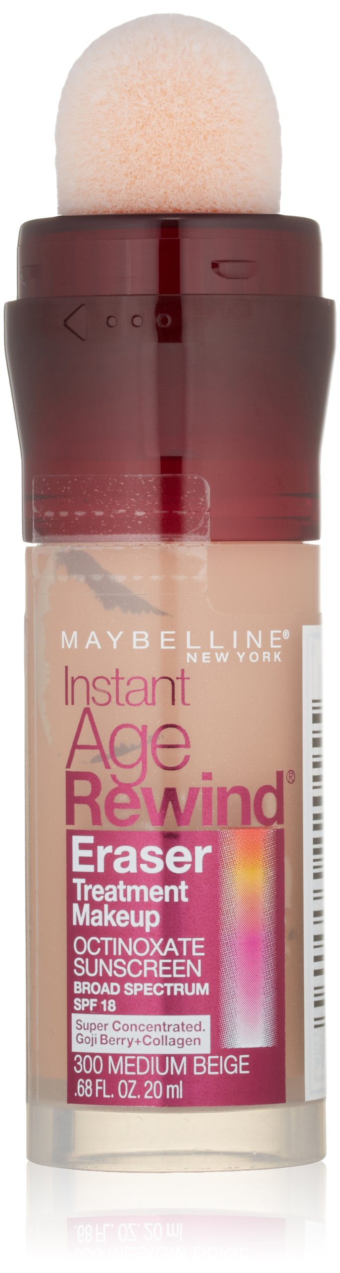 Maybelline Instant Age Rewind Eraser Treatment Makeup, Medium Beige, 0.68 Fl Oz