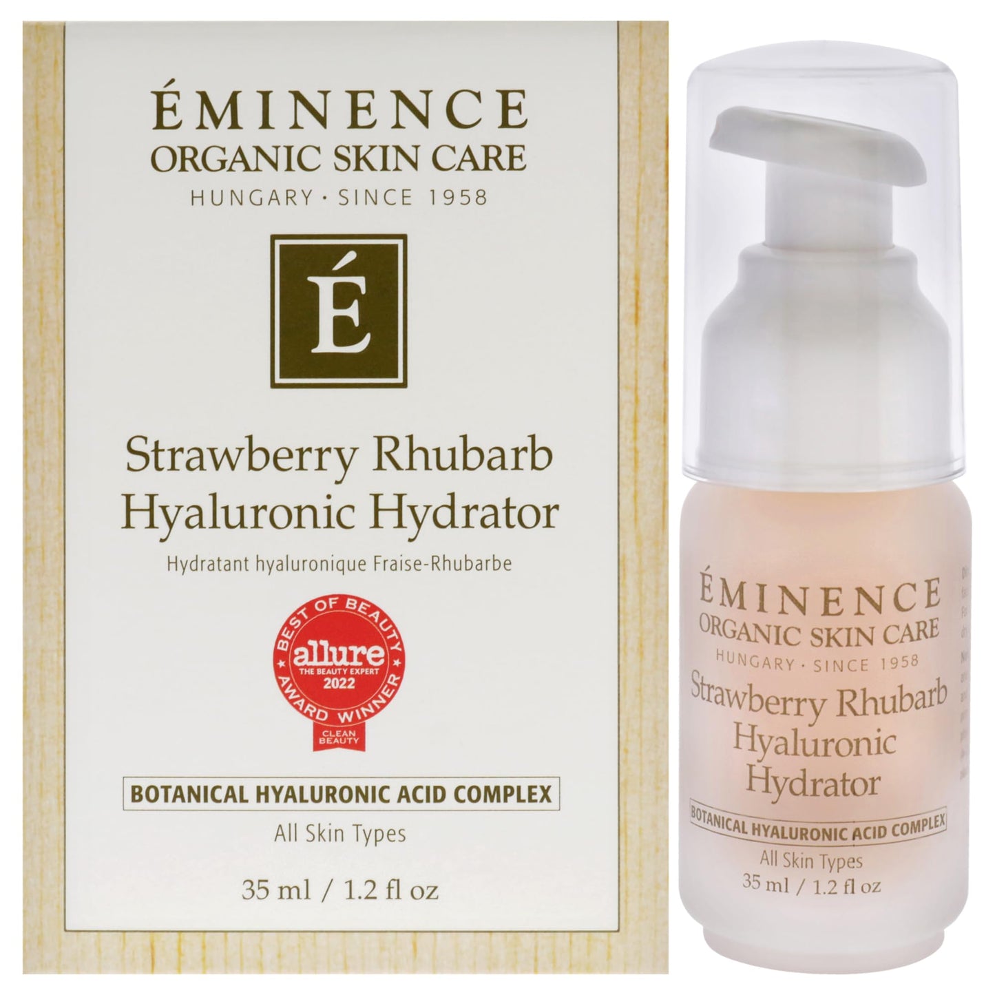Eminence Strawberry Rhubarb Hyaluronic Hydrator for Unisex - 1.2 oz Cream Beauty & Personal Care Eminence