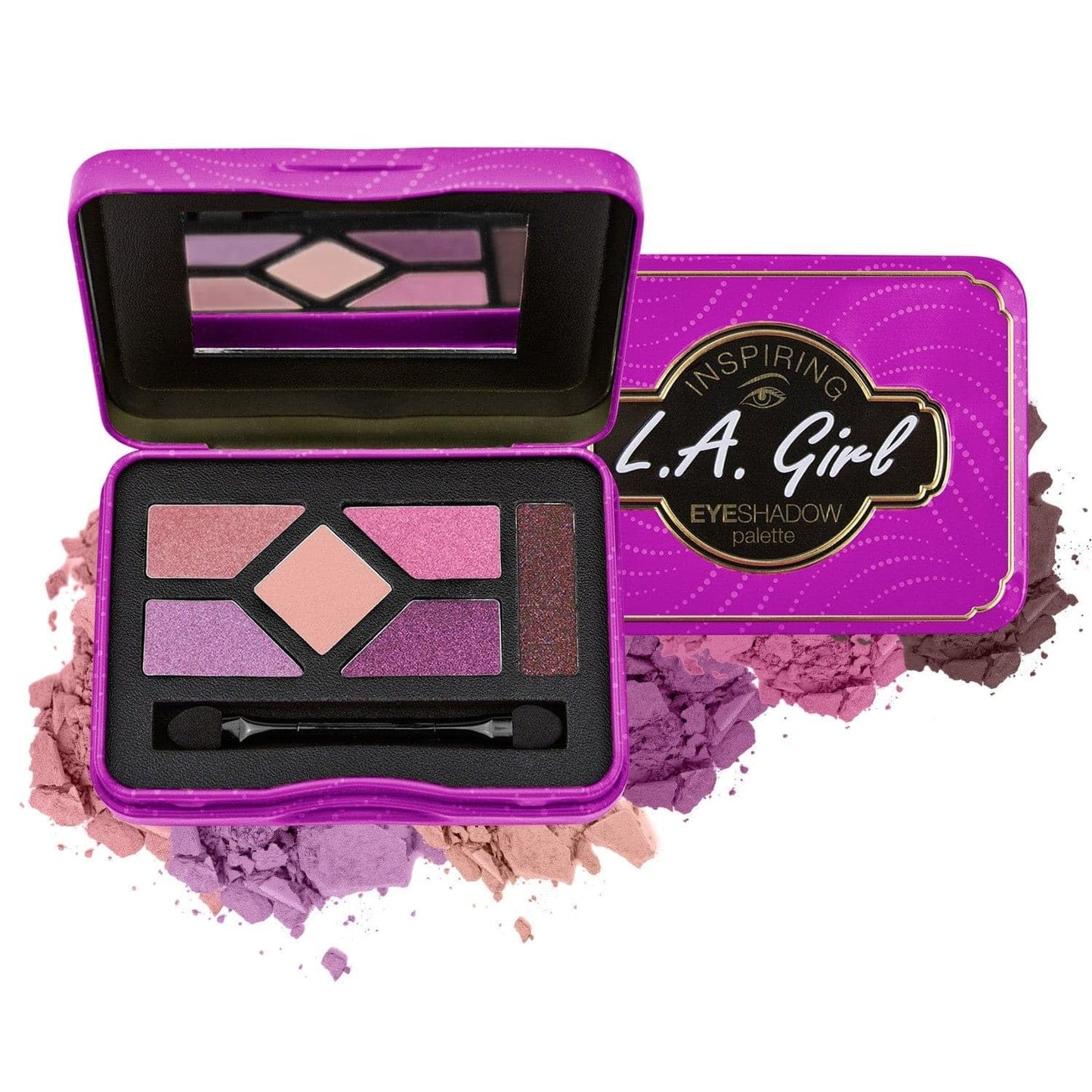 L.A. Girl Inspiring Eyeshadow Palette, Get Glam & Get Going GES336 Beauty & Personal Care L.A. Girl