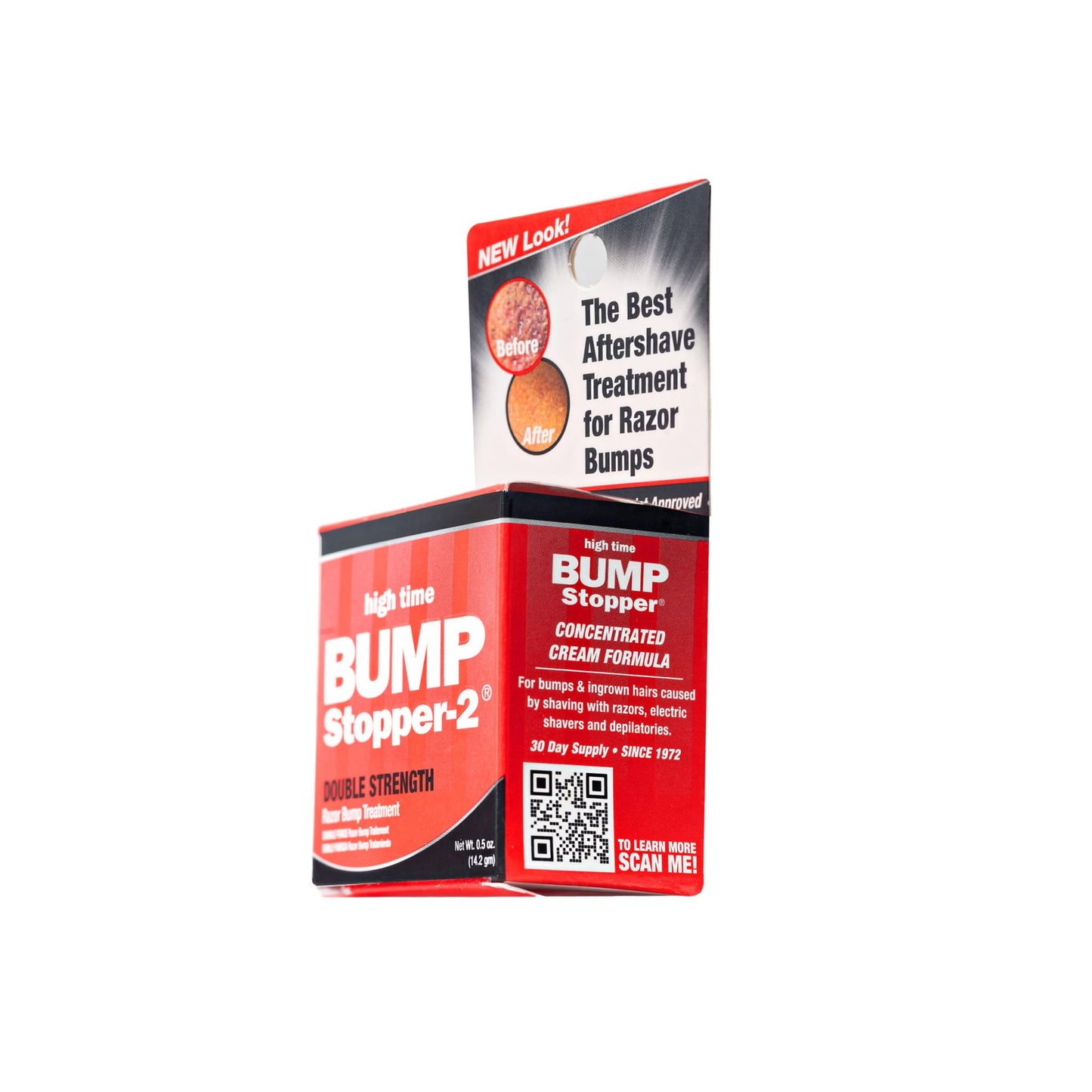 Bump Stopper 2 Double Strength Razor Bump Treatment | Formulated to Relieve Razor Burn | Eliminates Ingrown Hairs | Aftershave for Men - 0.5 OZ (9 Beauty & Personal Care high time